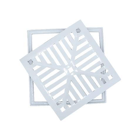 RALO EM ALUMÍNIO - BRANCO